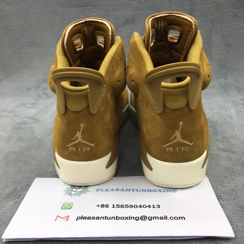 Authentic Air Jordan 6 “Golden Harvest”